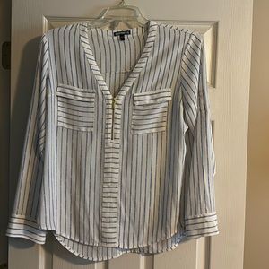 Blue and White Striped Express Portofino